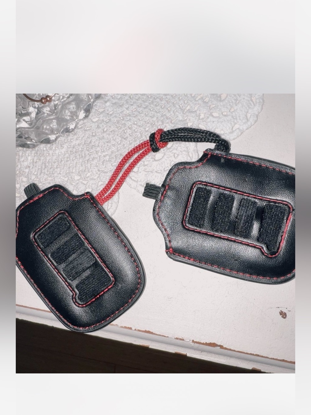 2 Lexus OEM Key gloves synthetic leather